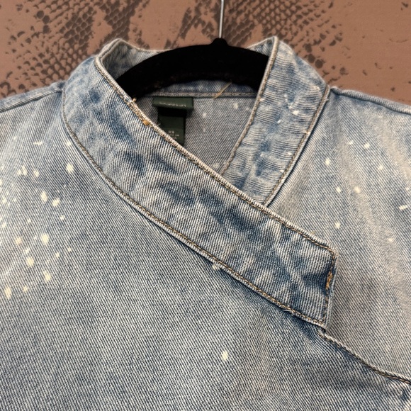 Wild Fable Blue Denim Vest - Picture 4 of 7